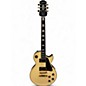 Used Epiphone Les Paul Custom Blackback Antique Ivory Solid Body Electric Guitar thumbnail