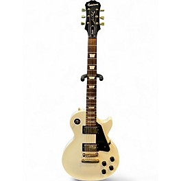 Used Epiphone Les Paul Studio Deluxe Alpine White Solid Body Electric Guitar