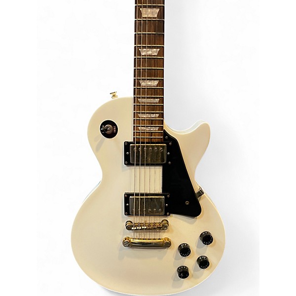 Used Epiphone Les Paul Studio Deluxe Alpine White Solid Body Electric Guitar