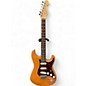 Used Fender American Deluxe Stratocaster Amber Solid Body Electric Guitar thumbnail