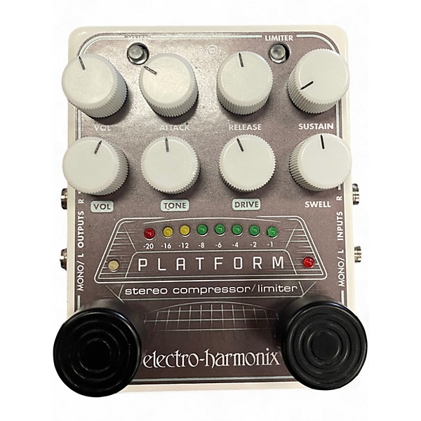 Used Electro-Harmonix Platform Stereo Compressor Limiter Effect Pedal