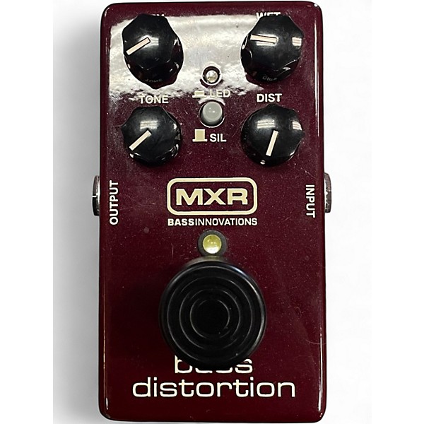 Used MXR Bass Distortion Bass Effect Pedal