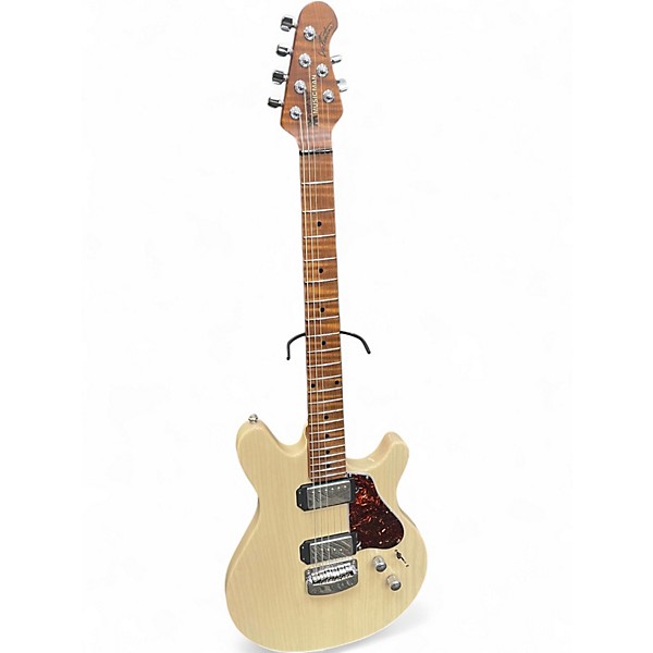 Used Ernie Ball Music Man Valentine Buttercream Solid Body Electric Guitar