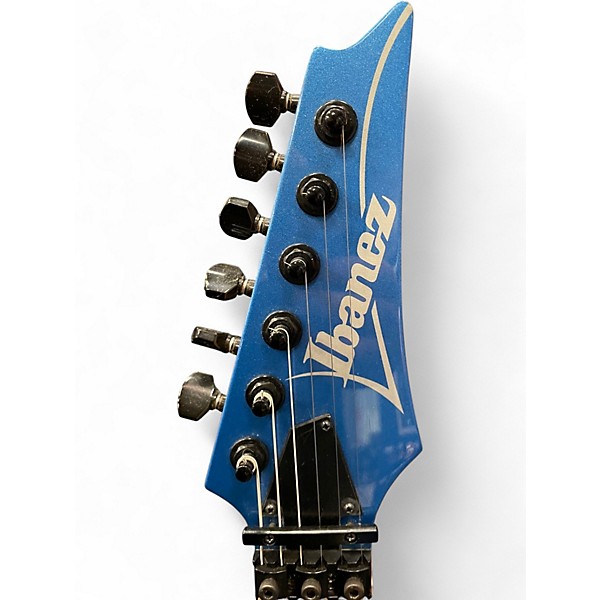 Used Ibanez RG550 Genesis Blue Solid Body Electric Guitar