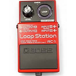 Used BOSS RC1 Loop Station Pedal