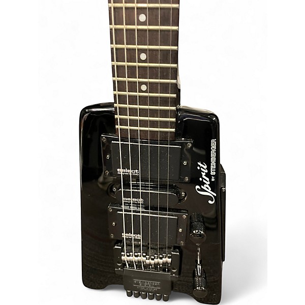 Used Steinberg Spirit GT-PRO Deluxe Black Solid Body Electric Guitar