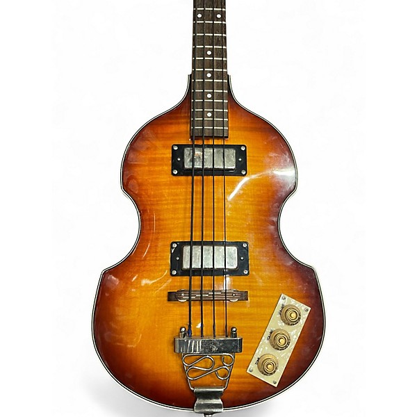 Used Epiphone Viola Tobacco Sunburst Electric Bass Guitar