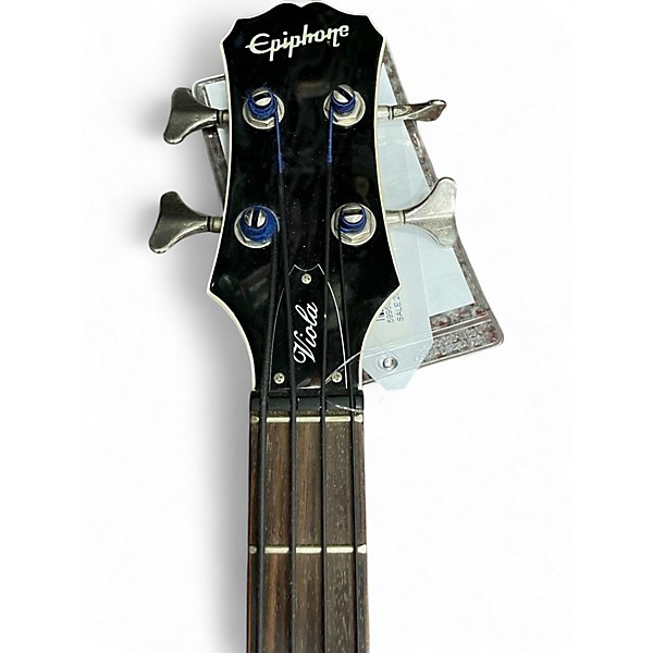 Used Epiphone Viola Tobacco Sunburst Electric Bass Guitar