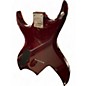 Used B.C. Rich Masterpiece Bich Crimson Red Trans Solid Body Electric Guitar