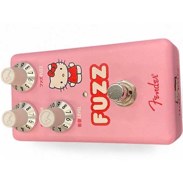 Used Fender Hello Kitty Fuzz Effect Pedal