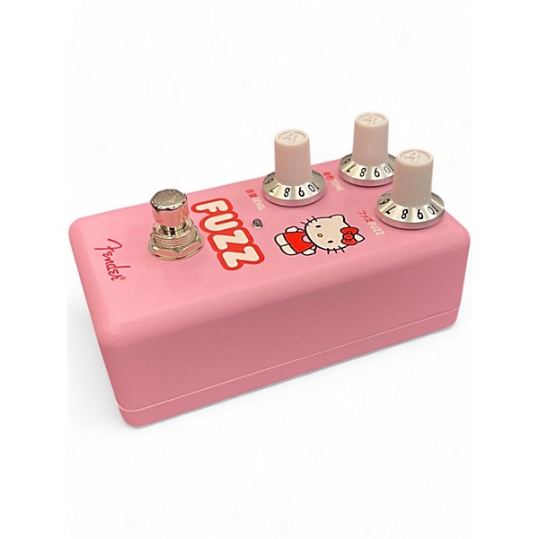 Used Fender Hello Kitty Fuzz Effect Pedal
