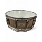 Used Pearl 14X6 STEEL SHELL Silver Drum thumbnail