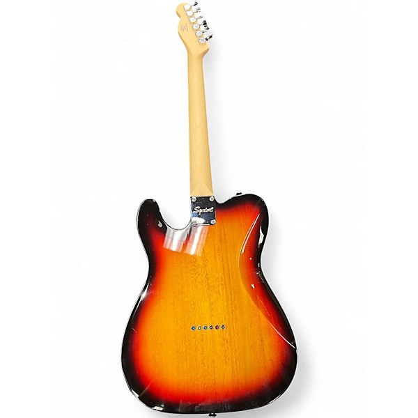 Used Fender Squirt telecaster Sunburst Solid Body Electric Guitar