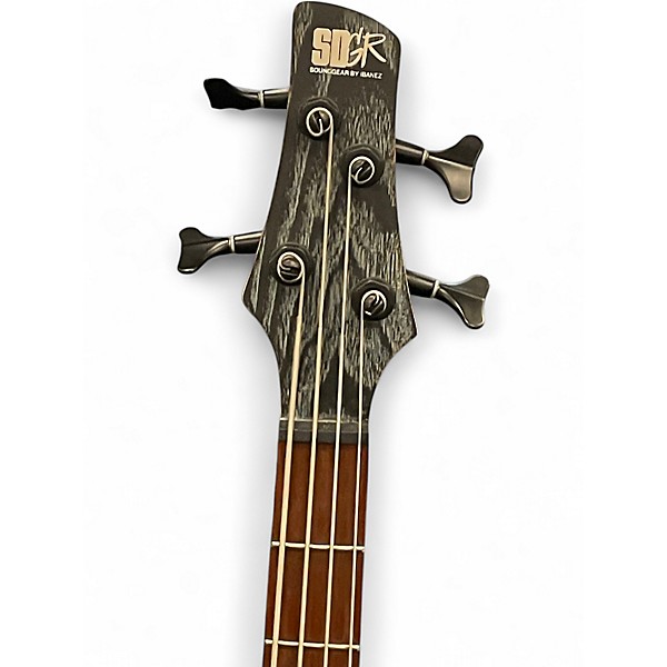 Used Ibanez SR670 Trans Blue Electric Bass Guitar