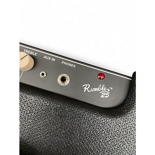 Used Fender Rumble 25 25W 1x10 Bass Combo Amp