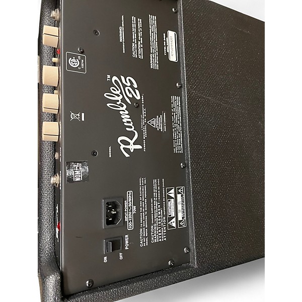Used Fender Rumble 25 25W 1x10 Bass Combo Amp