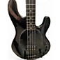 Used Sterling by Music Man DARK RAY Black Electric Bass Guitar