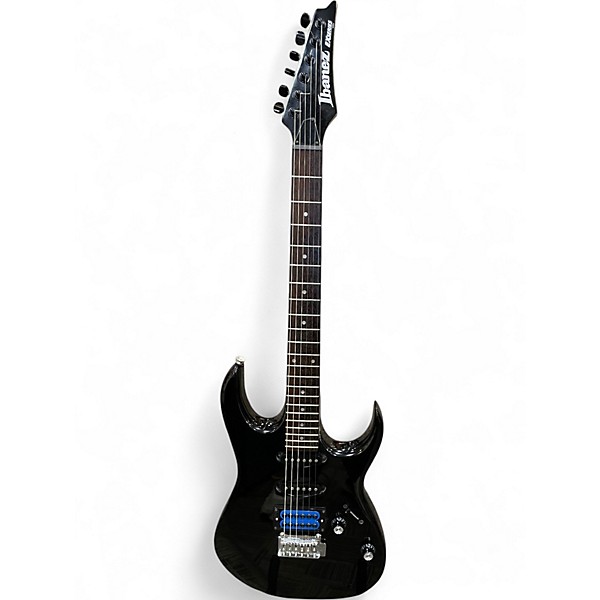 Used Ibanez EXSERIES Black Hollow Body Electric Guitar