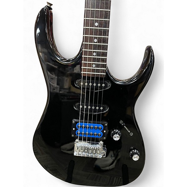 Used Ibanez EXSERIES Black Hollow Body Electric Guitar