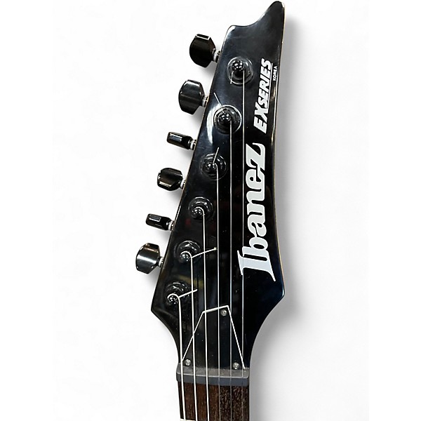 Used Ibanez EXSERIES Black Hollow Body Electric Guitar