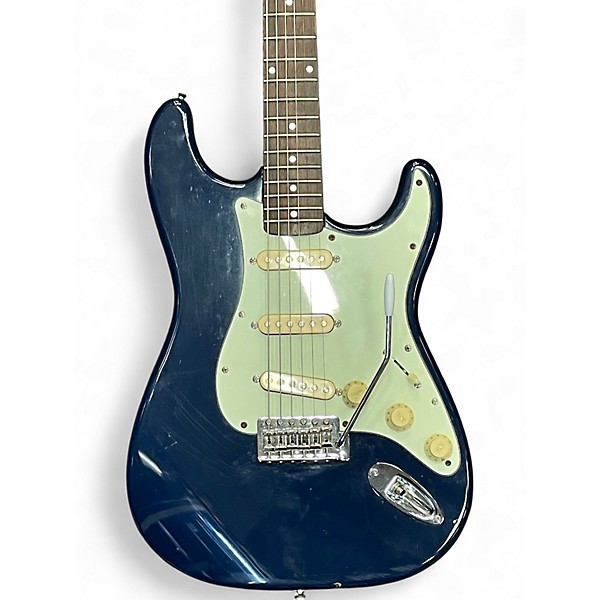 Used Squier AFFINITY Stratocaster 20th Anniversary Midnight Blue Solid Body Electric Guitar