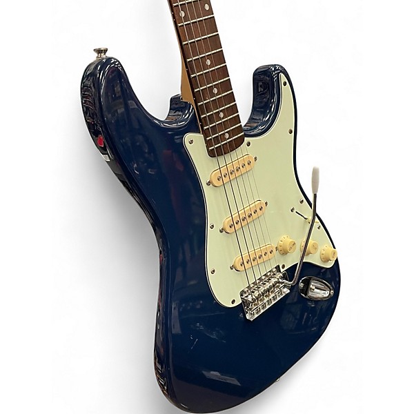 Used Squier AFFINITY Stratocaster 20th Anniversary Midnight Blue Solid Body Electric Guitar
