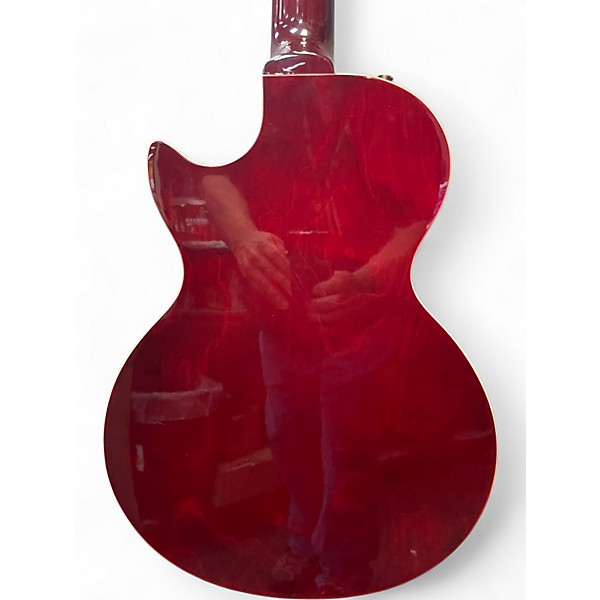 Used Epiphone Les Paul ES Pro Wine Red Hollow Body Electric Guitar