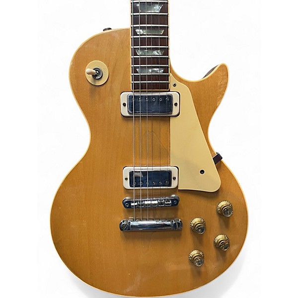 Vintage 1978 Gibson Les Paul Deluxe Natural Solid Body Electric Guitar