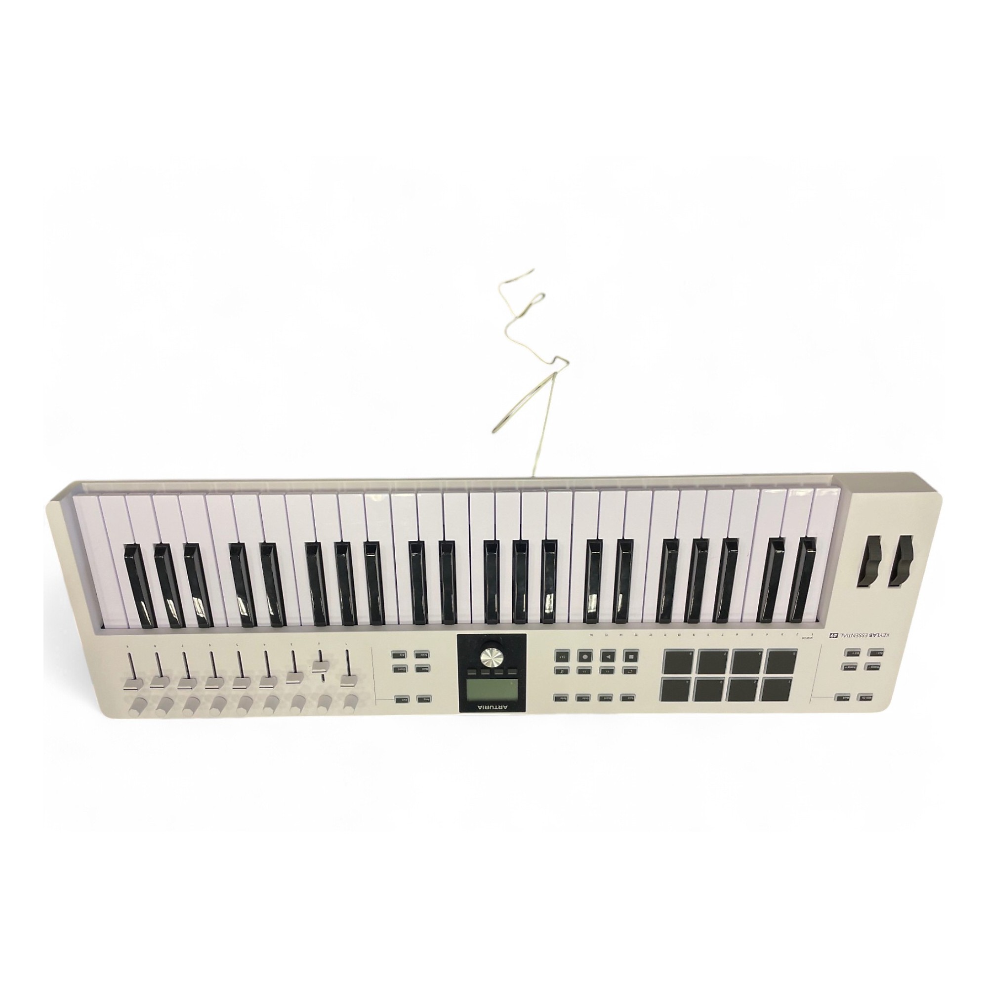 美品✨ARTURIA KEYLAB ESSENTIAL 49 Used Arturia Keylab Essential 49 MIDI Controller | Guitar Center