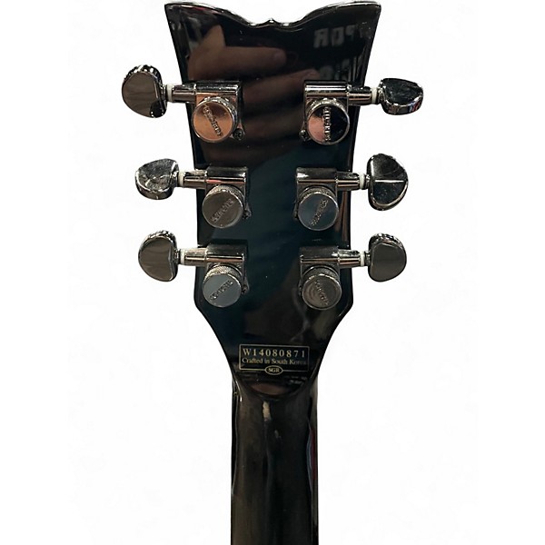 Used Schecter Guitar Research Hellraiser Solo 6 Black Solid Body Electric Guitar