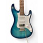 Used Ibanez AZ222S1F Trans Blue Solid Body Electric Guitar