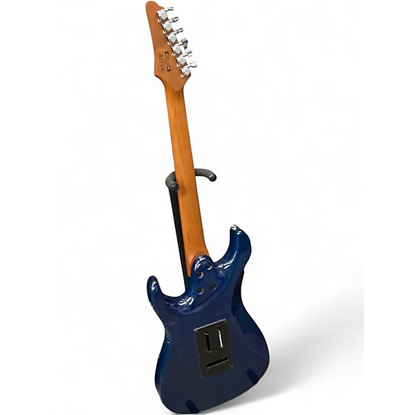 Used Ibanez AZ222S1F Trans Blue Solid Body Electric Guitar