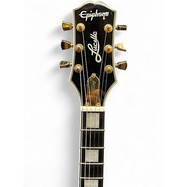 Used 2021 Epiphone BB King Lucille Black Hollow Body Electric Guitar