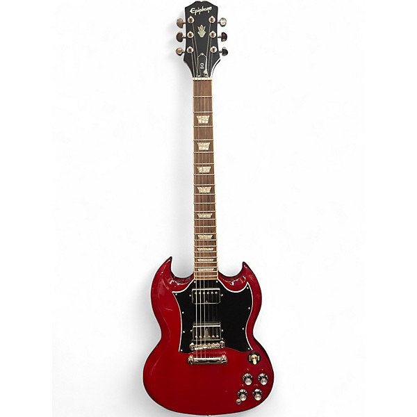 Used Epiphone SG Standard Cherry Solid Body Electric Guitar