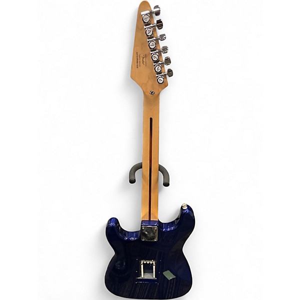 Used Starcaster by Fender Stratocaster Purple Solid Body Electric Guitar