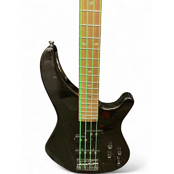 Used Mitchell MB200 Gray Electric Bass Guitar