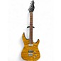 Used Nicholas Guitars Super Strat HT Amber Solid Body Electric Guitar thumbnail