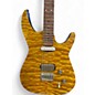 Used Nicholas Guitars Super Strat HT Amber Solid Body Electric Guitar