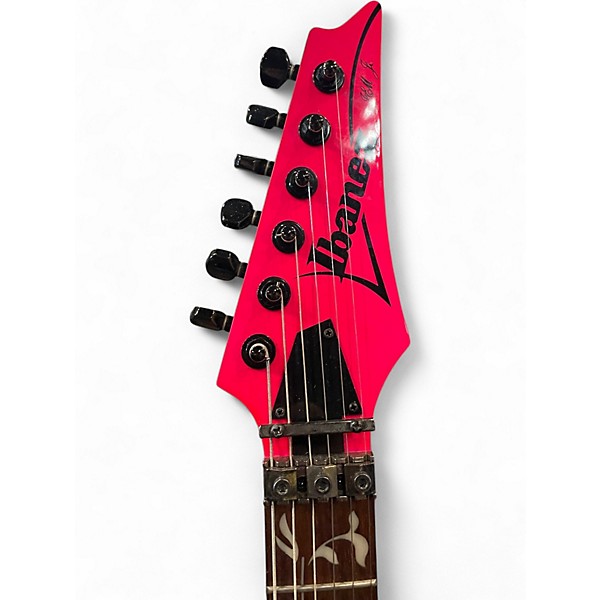 Used 2023 Ibanez JEMJRSP Pink Solid Body Electric Guitar