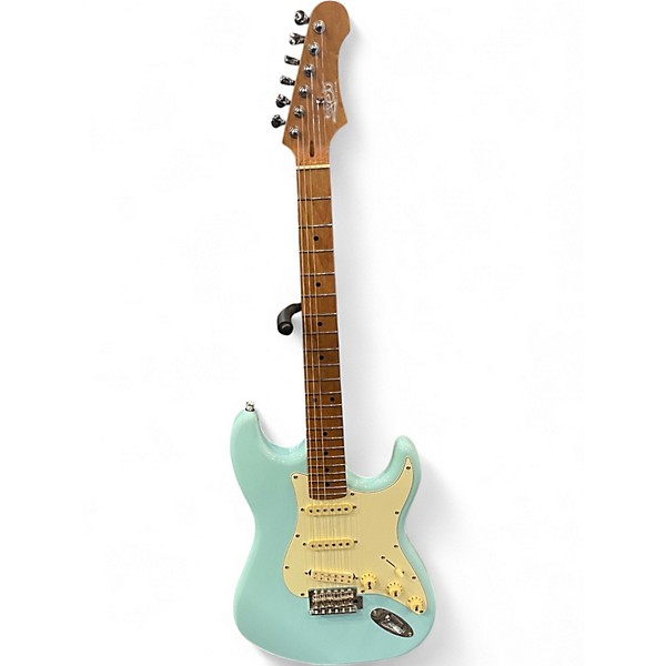 Used Jet Guitars JS380 Daphne Blue Solid Body Electric Guitar