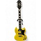 Used 2024 Epiphone Exclusive SG Custom Metallic Gold Solid Body Electric Guitar thumbnail