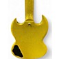 Used 2024 Epiphone Exclusive SG Custom Metallic Gold Solid Body Electric Guitar