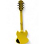Used 2024 Epiphone Exclusive SG Custom Metallic Gold Solid Body Electric Guitar