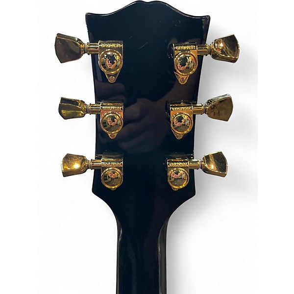 Used 2024 Epiphone Inspired by Gibson Custom Les Paul Custom Ebony Solid Body Electric Guitar