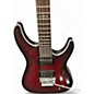 Used Schecter Guitar Research C1 FR S Platinum Red Solid Body Electric Guitar