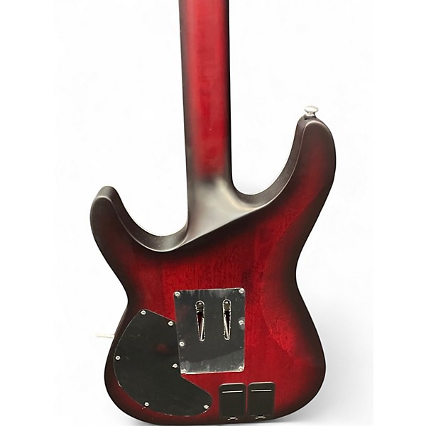 Used Schecter Guitar Research C1 FR S Platinum Red Solid Body Electric Guitar