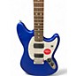 Used Squier Bullet Mustang HH Blue Solid Body Electric Guitar