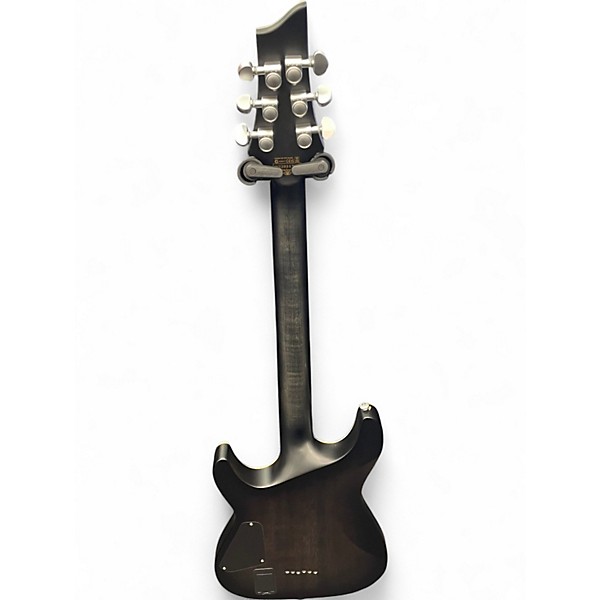 Used Schecter Guitar Research C1 Platinum Black Solid Body Electric Guitar