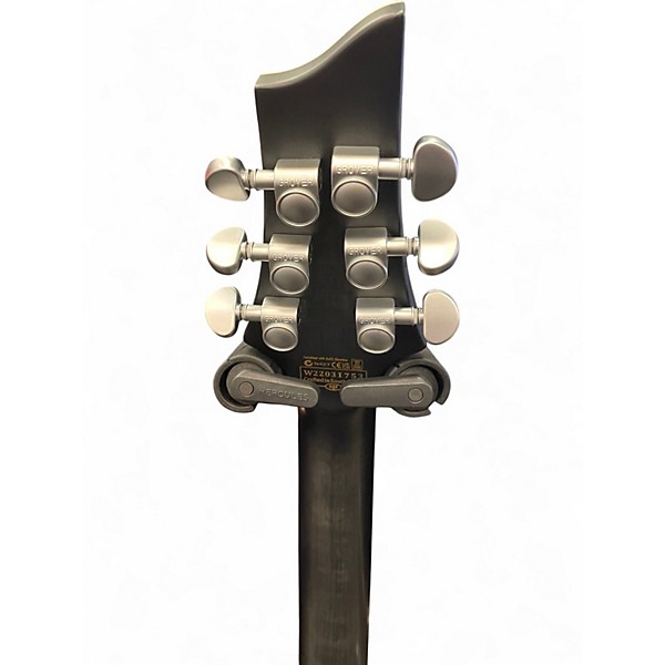 Used Schecter Guitar Research C1 Platinum Black Solid Body Electric Guitar