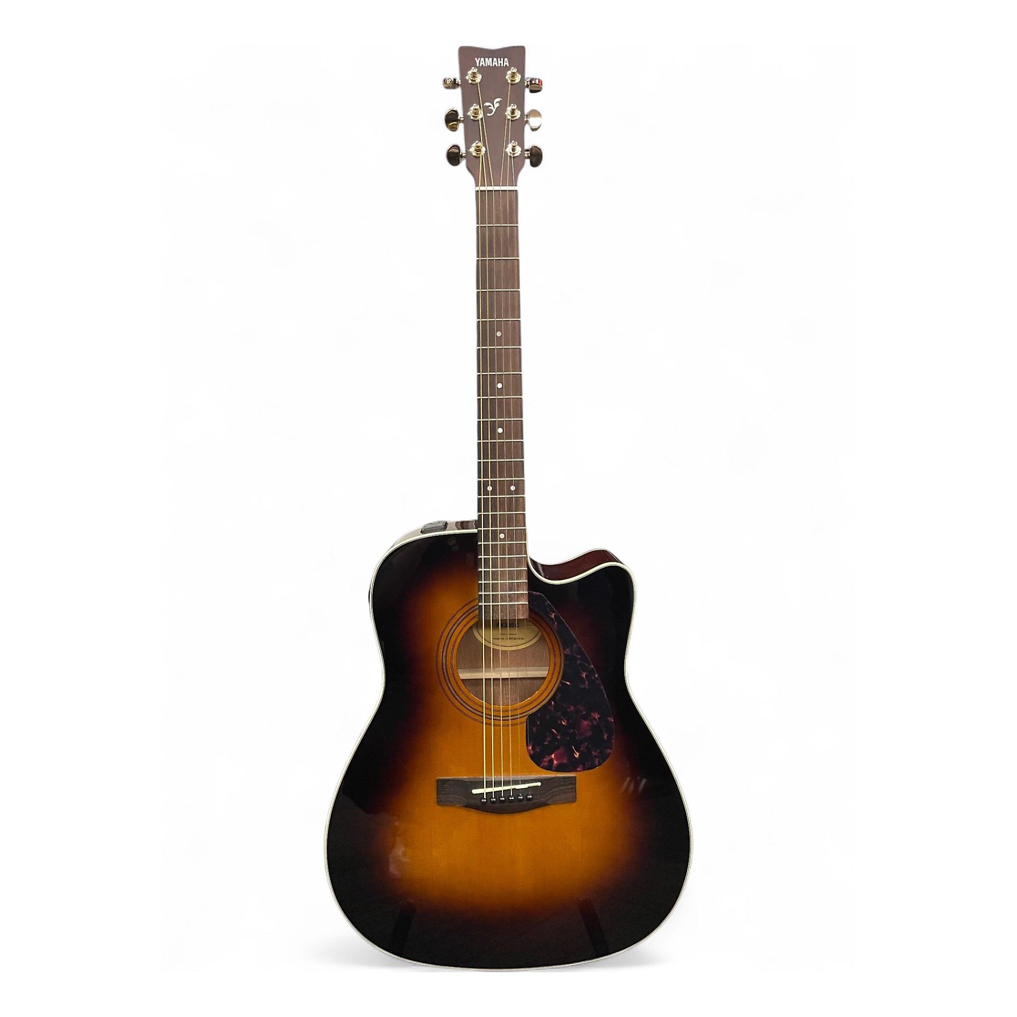 yamaha fx335c dreadnought acoustic electric guitar tobacco sunburst Used Tobacco Sunburst travel and everyday playing Yamaha FSX315C Cutaway Acoustic Electric